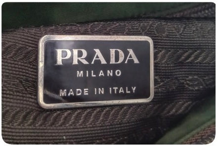 Prada Tote Bag Side Logo