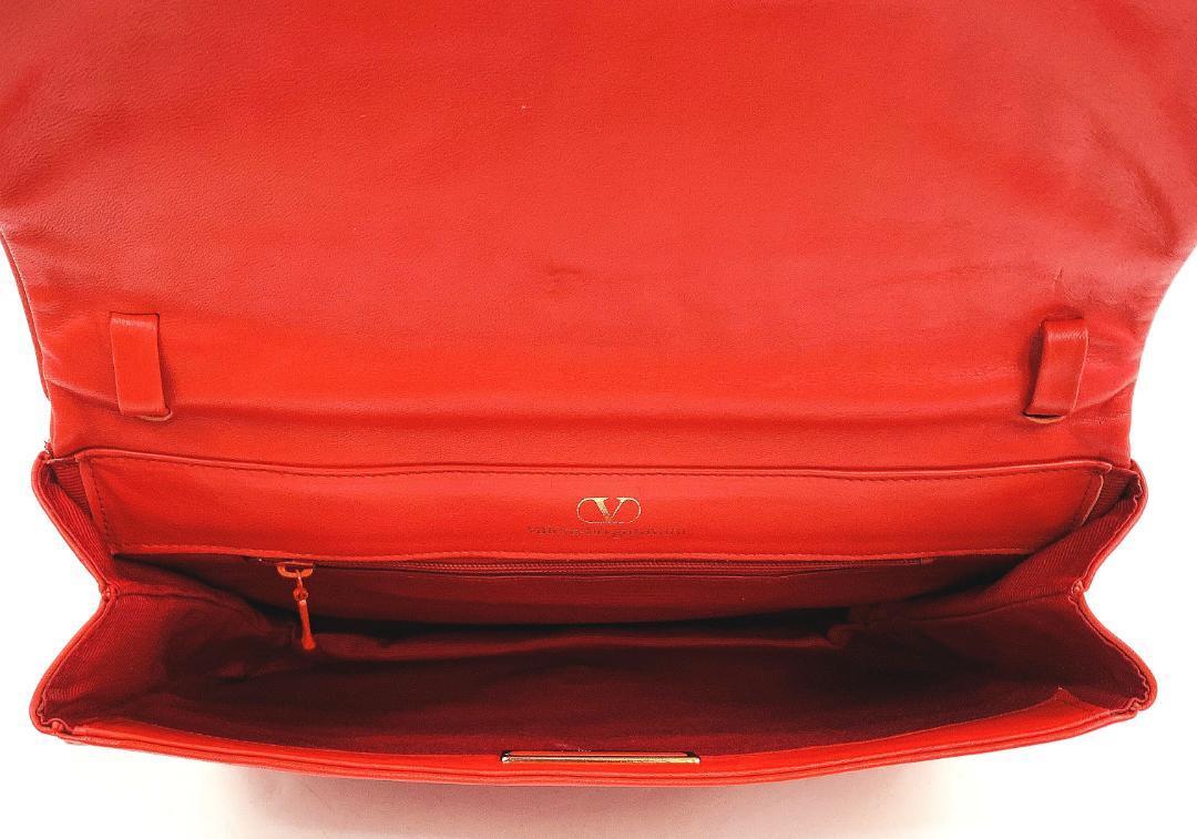 Valentino Garavani Chevron Quilted V-Stitch Shoulder Bag